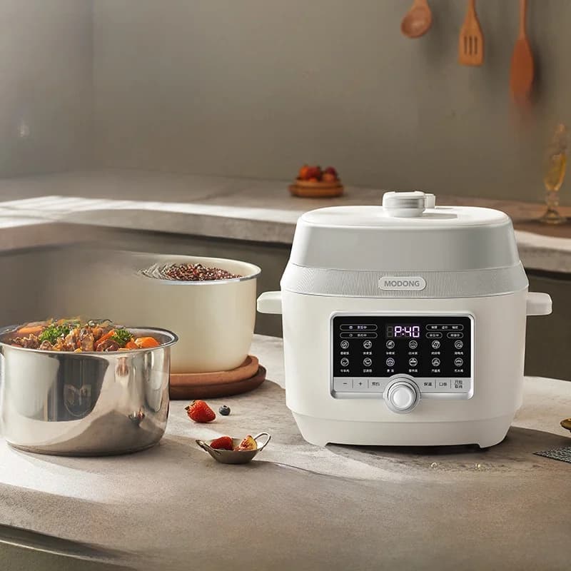 5L электрическая скороварка с двойными внутренними чашами, 900W