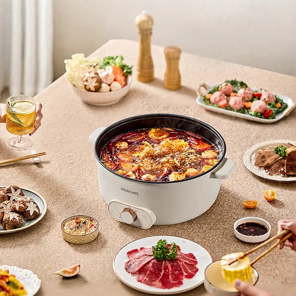 Электрическая кастрюля с пароваркой, 7L или 8L, 220V
