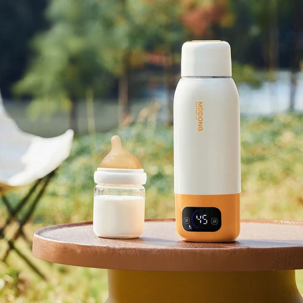 Портативная электрическая чашка для подогрева воды для детской смеси 550ml