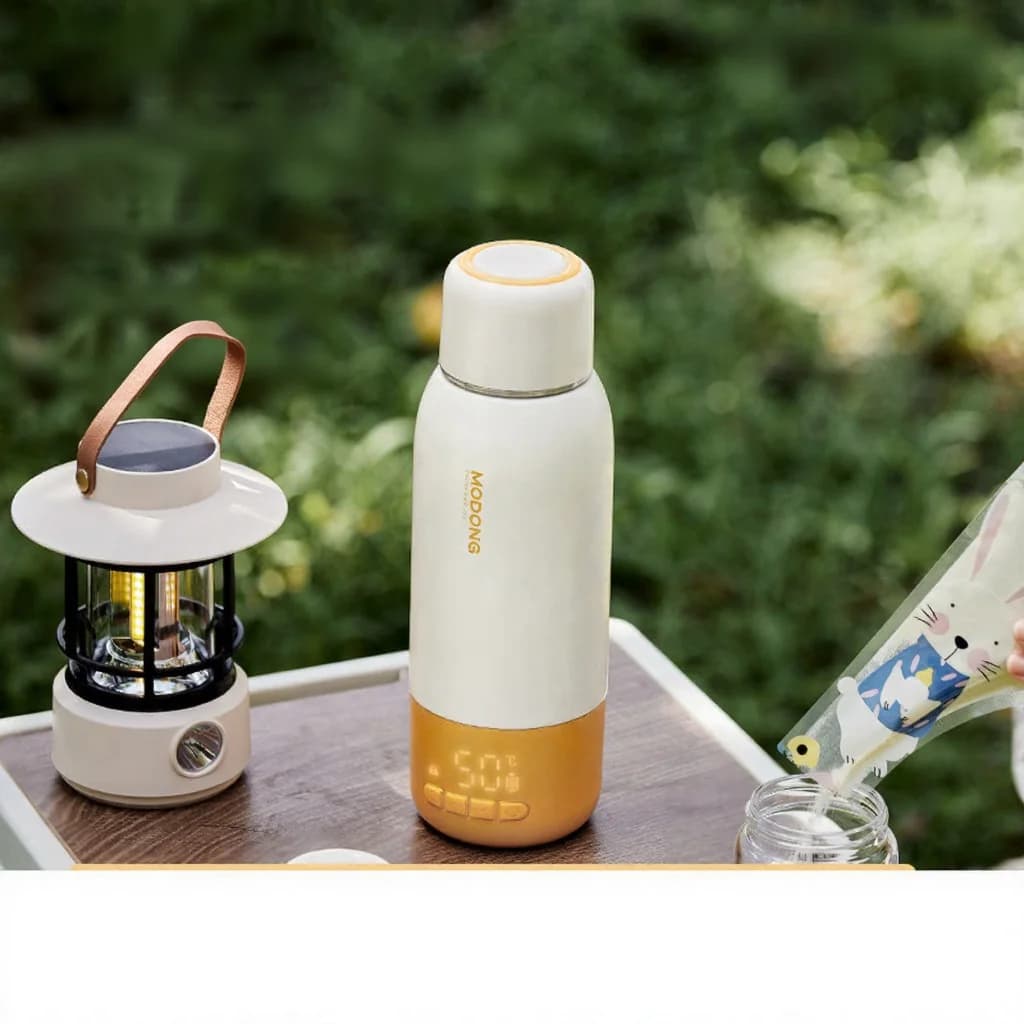 Портативная электрическая чашка для подогрева воды для детской смеси, 550ml