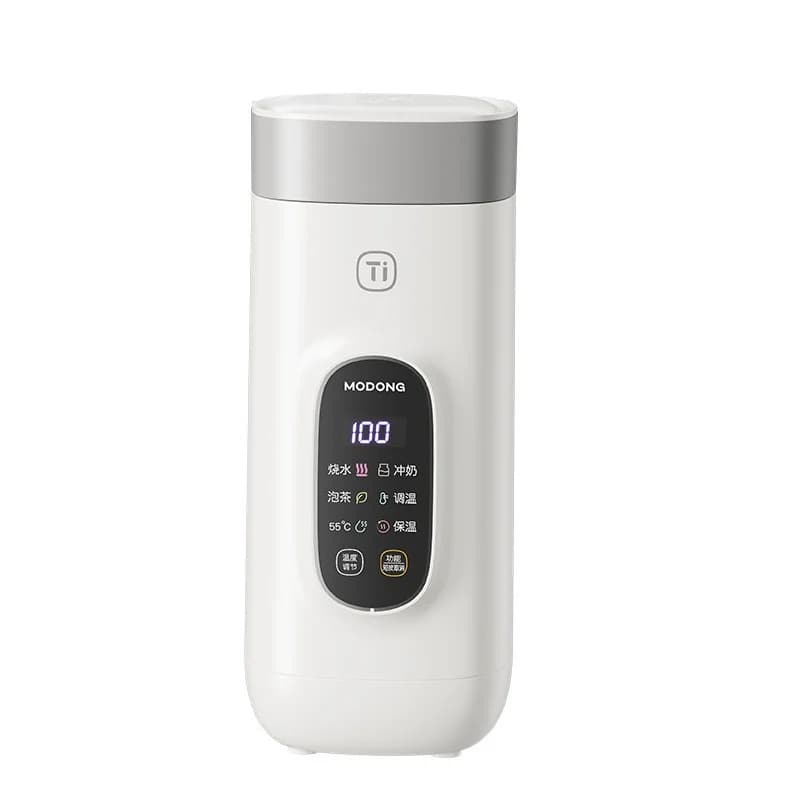 Титановая электрическая дорожная кружка для подогрева воды, 650ml, 220V