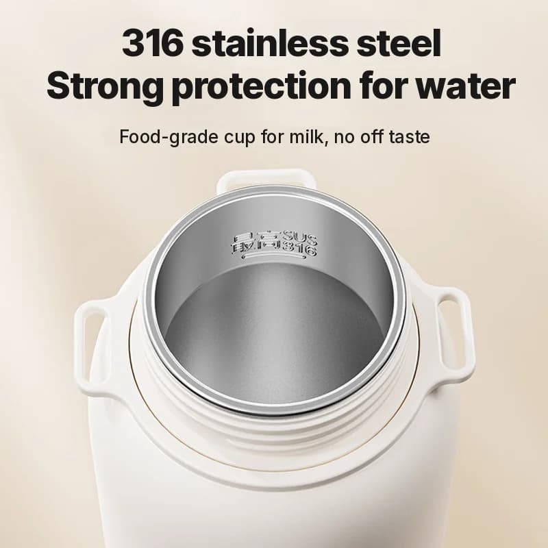 Портативный электрический дорожный чайник 1L 304 or 316 Stainless Steel