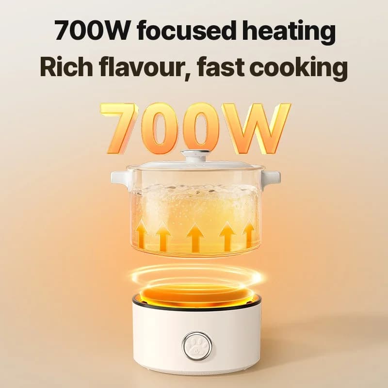 Портативная складная электрическая кастрюля 110V-220V 550W/700W