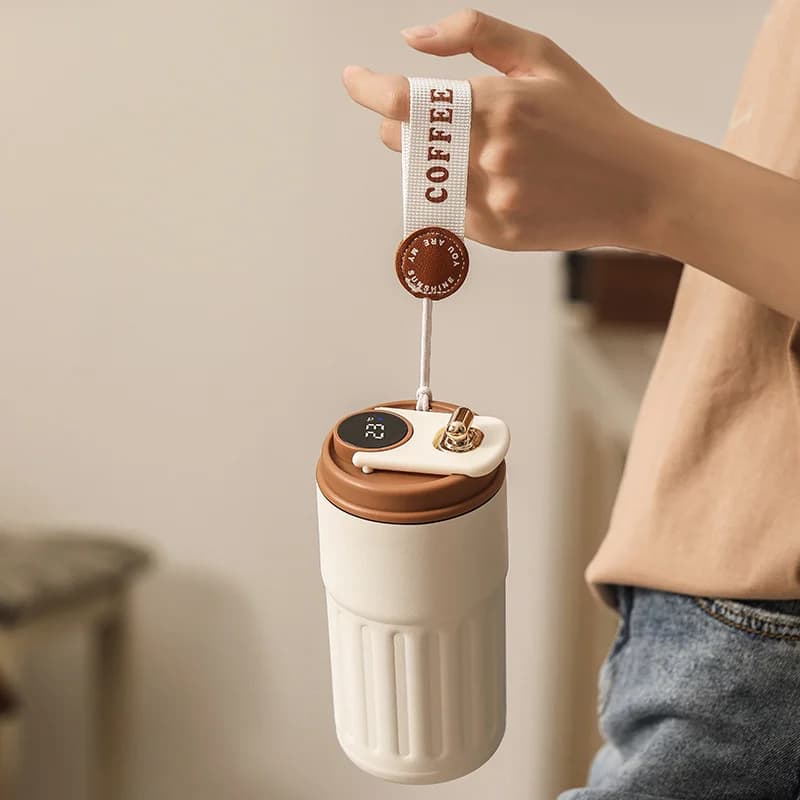450ml термокружка с индикатором температуры