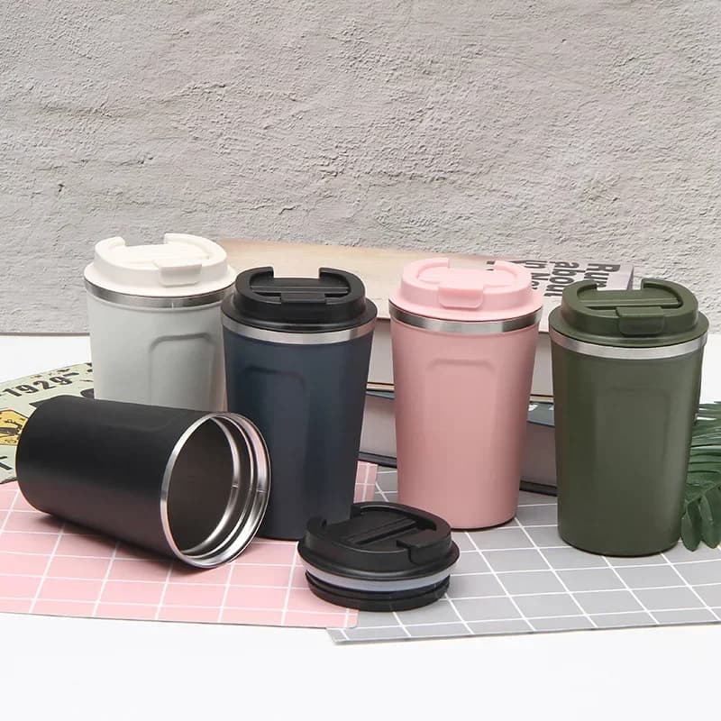Непротекаемая дорожная кружка для кофе 510 мл